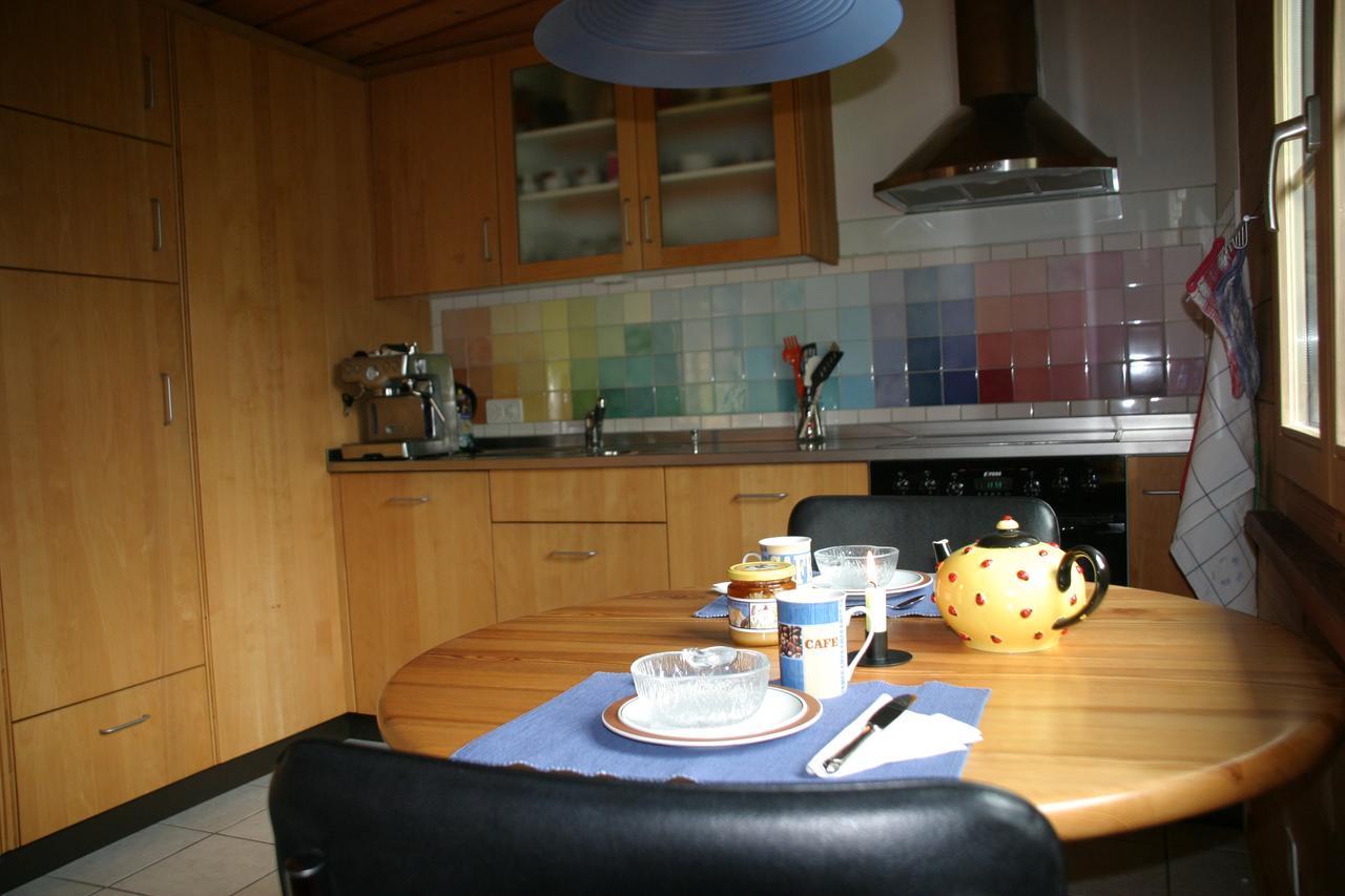 Bergdohle Apartamento Adelboden Exterior foto